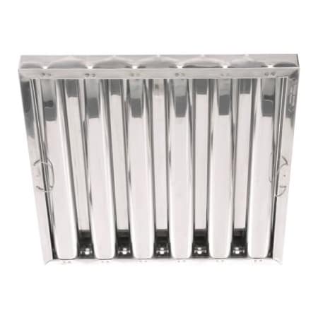 Allpoints Allpoints 264593 Grease Filter, Stainless Steel - 20 X 20 X 2 For Giles 264593